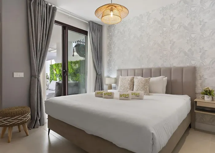 アパート Vivi Homes - Aurelia Garden, Gym & Sea View *